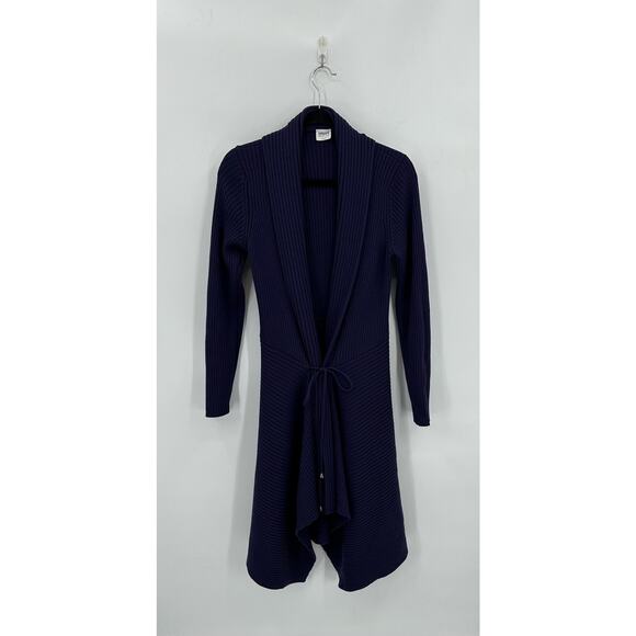 Armani Collezioni Purple Wool Mid Length Sweater Made in Italy Size medium - Picture 1 of 7